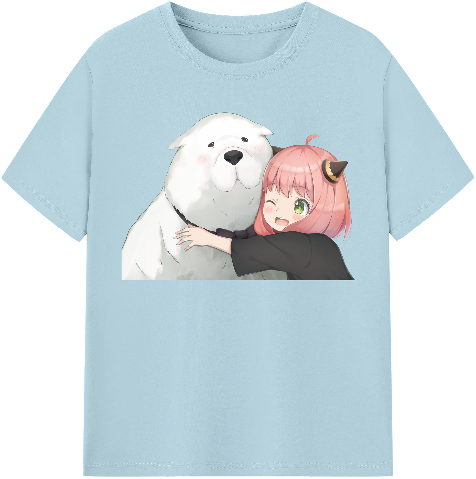 （画像用） SPY×FAMILY间谍家家酒 綿100％半袖Tシャツ（フロントプリント）